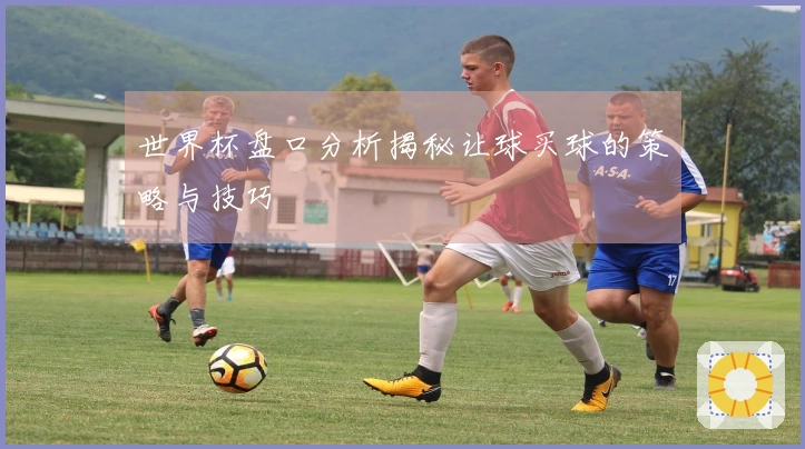 世界杯盘口分析揭秘让球买球的策略与技巧
